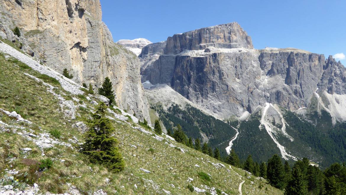 Auf langer Wanderung, Berg- oder Klettertour