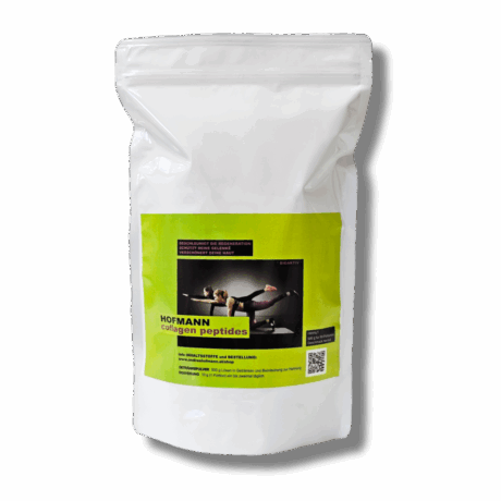 Kollagen Peptide von hochwertiger Qualität. Bioaktive Substanz die das Bindegewebe stärkt, die Gelenke schützt und deine Haut strafft, der Körper bleibt jünger.