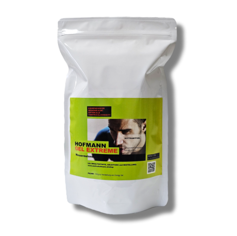 HOFMANN gel extreme: Mach dir dein Gel selbst und schütze die Umwelt! Schmeckt gut!! Kostengünstig, individuelle Konsistenz, kein Müll, kein Kleben!